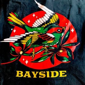 Bayside Woodstock Tour Zip Hoodie Unisex Small